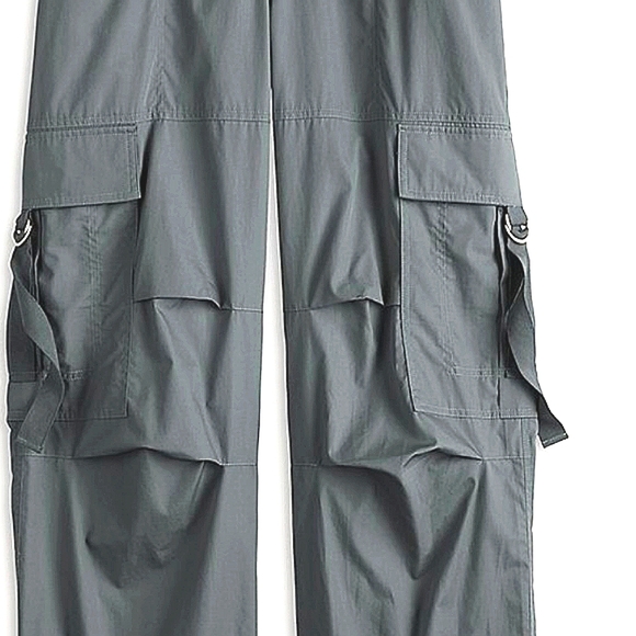 NWT Lightweight XL Cargo Pants with 6 Pockets & Buckle Strap Closures - Picture 10 of 13
